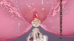 hanako's nightly cowgirl ride ends in wild squirting creampie