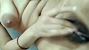 The girl from the Indian village showed her friend how to finger fuck