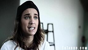 ignorant guy tries to turn lesbian stepsis straight uma jade