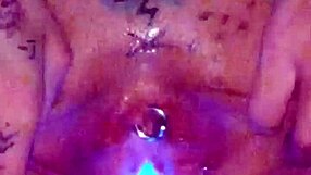 Hey, check my wet pussy cum in winter training!