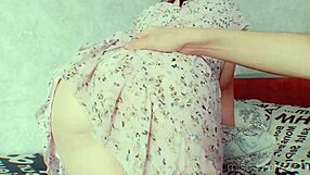 Stepbrother Spanks Me Hard for Short Dress