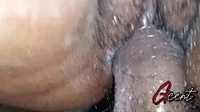 Man, this hairy creamy pussy meets hairy BBC up close! 😍