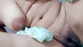 The girl from the Indian village showed her friend how to finger fuck