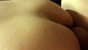 Teen slut gets impaled by a big black cock in intense anal riding session