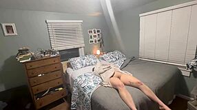 resting step mom left herself exposed for a quick monster cock session