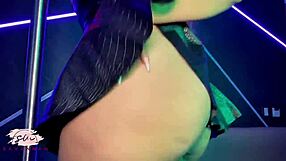 Oh wow, busty latina fucks live in nightclub!