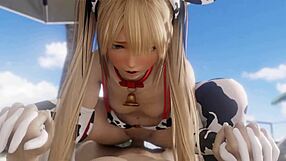 marie rose in an awesome hentai compilation, wow! 😍