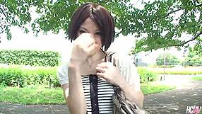 Does this hot japanese chick mizuki want her pussy filled with cock and cum?