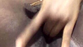 Ev yapımı ebony am oyunu ham anal aksiyonla solo amatör tarzında