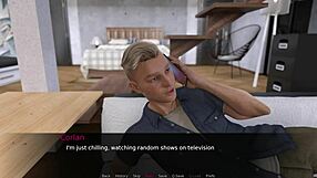 Let's Play Booty Call With Intense Ass Fucking And Blonde Action.