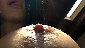 Tattooed sluts with big tits and round butts get toyed for gaping anal fetish!