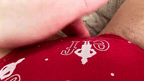 I’m, uh, rubbin my virgin pussy with wet panties til I cum hard