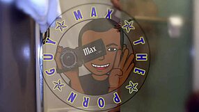 Behind The Scenes, Ella Gives Sloppy Blowjob To Monster Cock In Interracial Scene