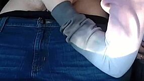 teen swallows in public car