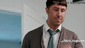 Chad Helps Neighbor With Pussy Rescue And Enjoys Her Tits