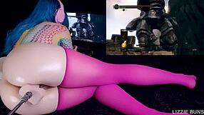 me masturbo con mi dildo grande por la cuarentena