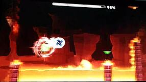 Fucking to the beat of Venom and Geometry Dash adventures