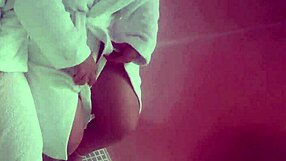 Slutty Wife Bends Over for Stranger in Sauna