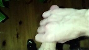 Young 18-Year-Old Masturbates Huge Cock to Orgasm.