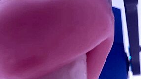 Rubjoy използва fleshlights на stunt пичка с вибриращ език