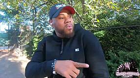 The guy wants to show the dance to a girl in the park