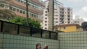 pool flashing and masturbation