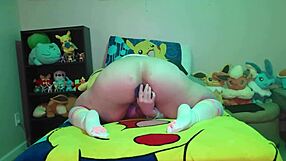 Needy Chubby Femboy Takes Bad Dragon Dildos First Time