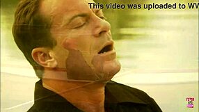 a stunning 18+ girl with small tits rides man on boat