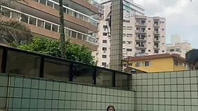 pool flashing and masturbation