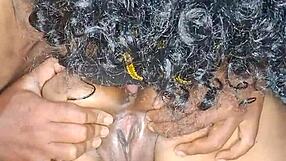 Hottest Indian Bhabhi gets her asshole licked in doggy style sex