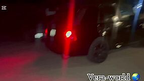 a clubbing experience makes vera use vibrator in car