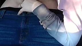 teen swallows in public car