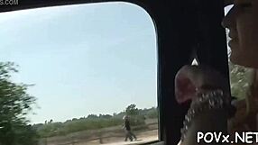 Seductive Girlfriend Rides Cock Hard While Sucking Deep