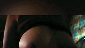 latina teen rides cowgirl, moaning quietly to avoid neighbors.