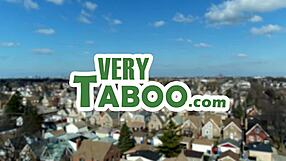 Two blondes sharing one cock in taboo family threesome 😈