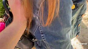 Amateur teen 18+ couple banging outdoors in the woods, so hot!