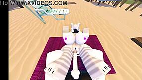 Proto Snow Comp. big tits and ass in snow.