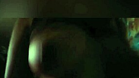 latina teen rides cowgirl, moaning quietly to avoid neighbors.