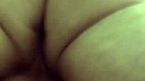 i see her bent over in doggystyle from below, close-up on her pussy and cock