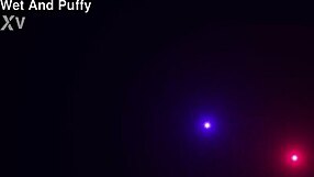 wetandpuffy - something blue with fingering and orgasm on wet pussy