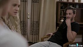 filthy teen 18+ asks bisexual stepmom to share her new bf in a taboo threesome