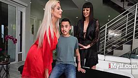 hey, check this massage mirage with charlie valentine, bambi blitz, and juan loco on imylf, wild stuff