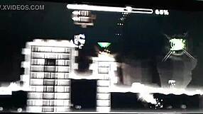 Fucking to the beat of Venom and Geometry Dash adventures