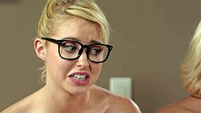 Girlsway's Fingerbang Theory With Nerd Lesbian Girls Chloe Cherry Kendra Spade Aspen Romanoff