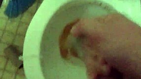 pre-shower jerk off session