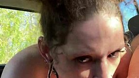 Busty Petite Hooker Fucked Publicly Then Begs For Facial