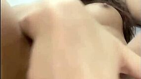 wow, hot 18yo teen fingers her tight pussy solo! can't believe how skinny and pretty she is!