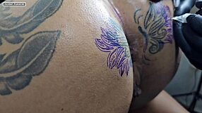 Tattoo around ass modified bigger now