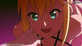 Konosuba Darkness Submits to Brutal Futa Domination in Raw Action