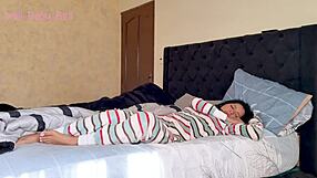 Rough stepbrother bed awakening